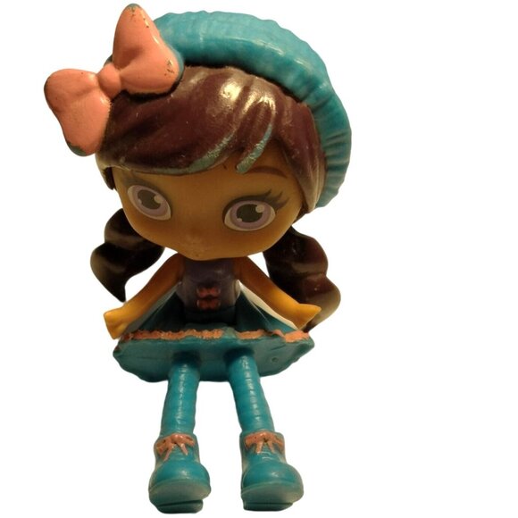 Nickelodeon Little Charmers Lavender Mini Doll Figure Di stressed Shabby toy - Picture 4 of 8